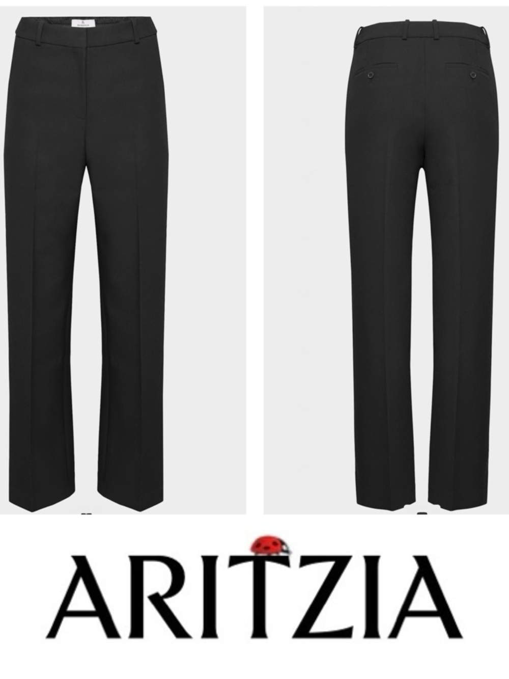 Aritzia Babaton Agency Pant in Black